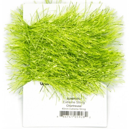Extreme String (40mm) Chenille Semperfli Chartreuse